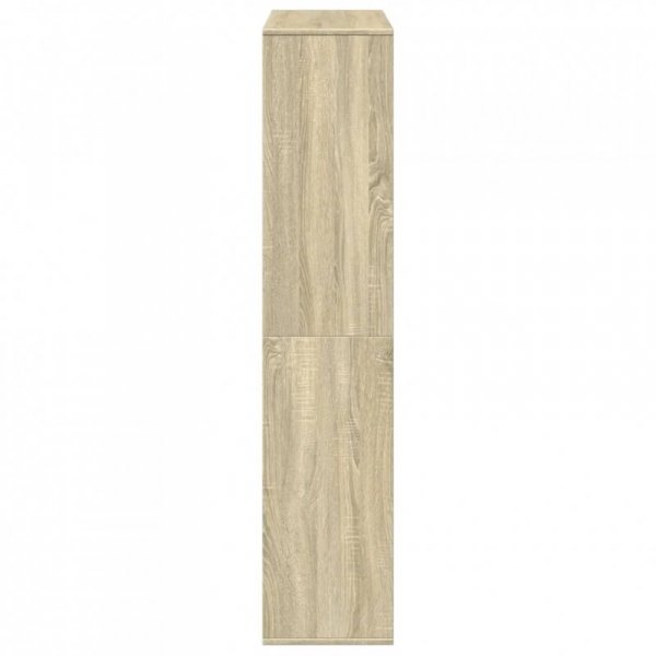 Regał, dąb sonoma, 100x33x156,5 cm, materiał drewnopochodny
