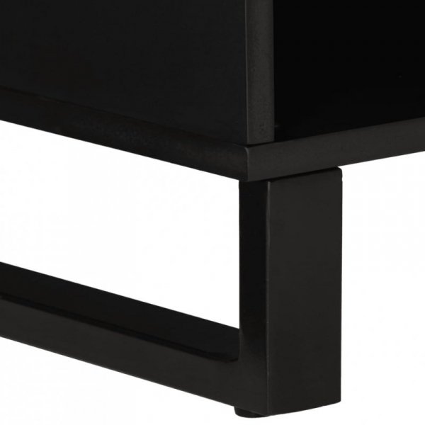 Szafka RTV, 100x33x46 cm, drewno i materiał drewnopochodny