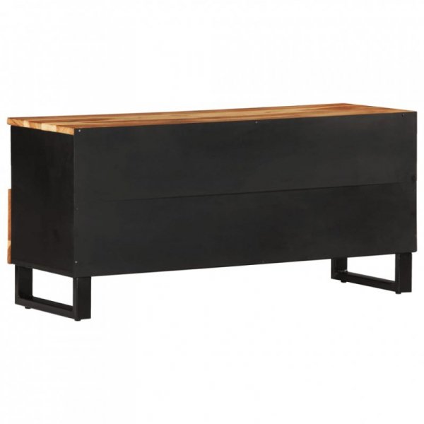Szafka pod TV, 100x33x46 cm, akacja i materiał drewnopochodny