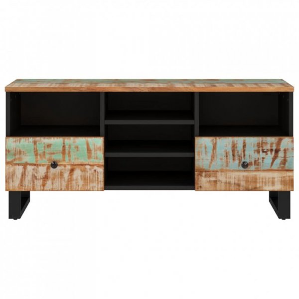 Szafka pod TV, 100x33x46 cm, drewno i materiał drewnopochodny