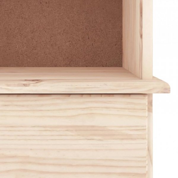 Biblioteczka z szufladami ALTA, 77x35x186,5 cm, lita sosna