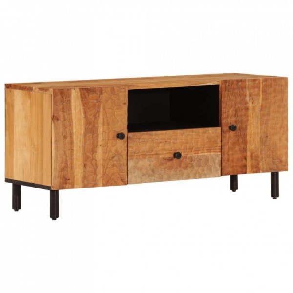 Szafka pod telewizor, 105x33x46 cm, lite drewno akacjowe