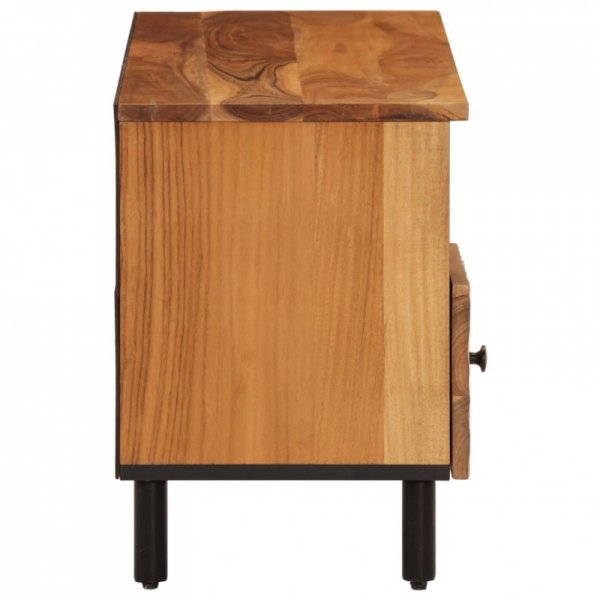 Szafka pod telewizor, 100x33x46 cm, lite drewno akacjowe