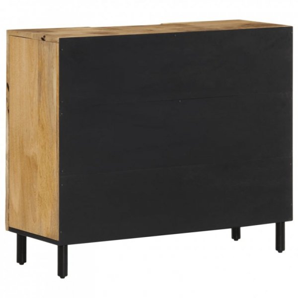 Szafka, 90x33x75 cm, lite drewno mango
