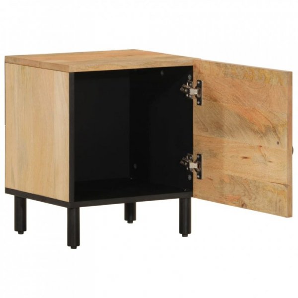 Szafki nocne, 2 szt., 40x33x46 cm, lite drewno mango
