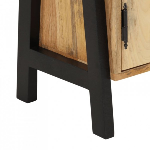 Szafka, 88x30x69 cm, lite drewno mango