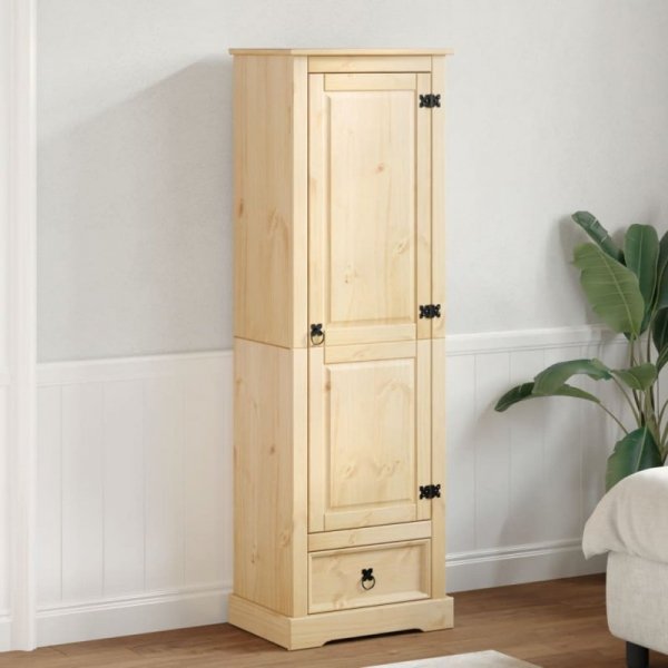 Szafa Corona, 55x38x170 cm, lite drewno sosnowe
