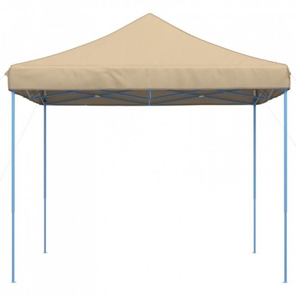 Składany namiot imprezowy typu pop-up, beżowy, 292x292x315 cm