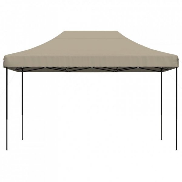 Składany namiot imprezowy typu pop-up, taupe, 440x292x315 cm