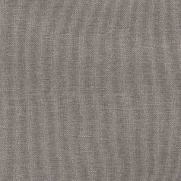 Szezlong z poduszkami, taupe, tapicerowany tkaniną