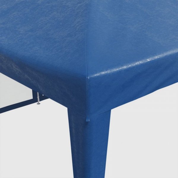 Namiot imprezowy z 12 ścianami z siatki, niebieski, 8x4 m, HDPE