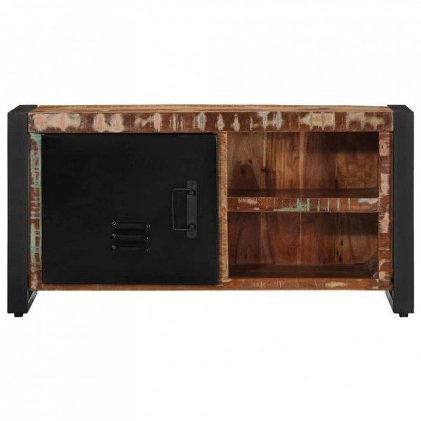 Szafka RTV 80x30x40 cm Drewno lite odzyskane