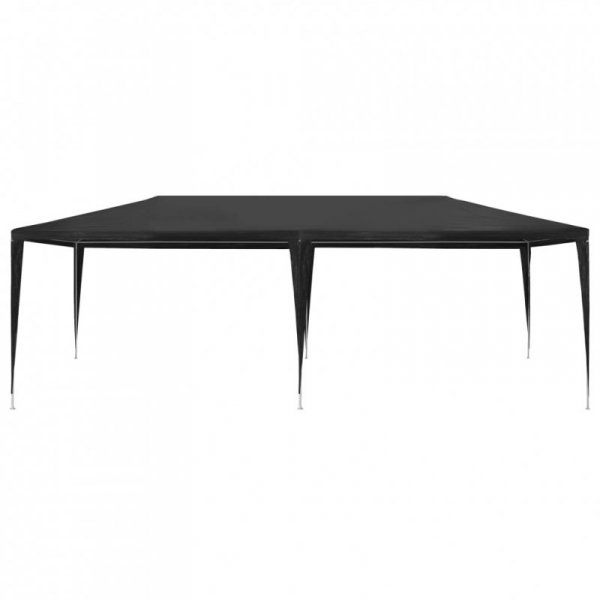 Namiot imprezowy, 3 x 6 m, PE, antracytowy