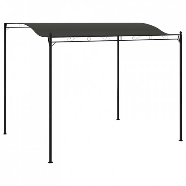 Zadaszenie, 3 x 2,4 m, antracytowe