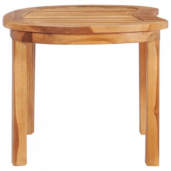 Stolik kawowy, 90 x 50 x 45 cm, lite drewno tekowe