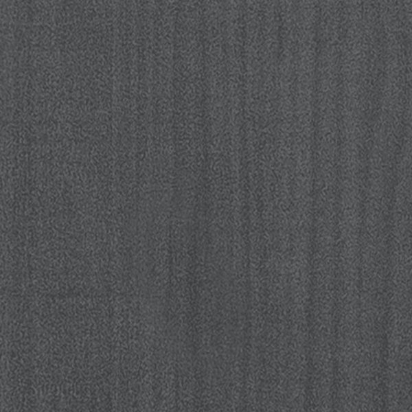 Szafki nocne, 2 szt., szare, 40x30,5x40 cm, lite drewno sosnowe