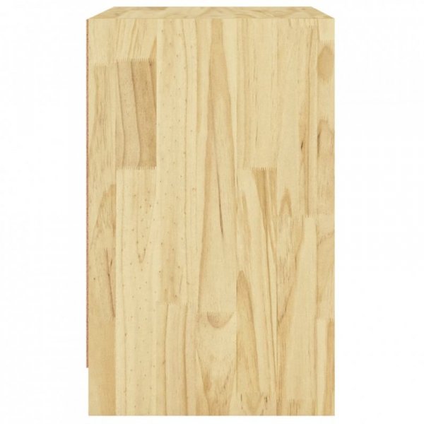 Szafki nocne, 2 szt., 40x31x50 cm, lite drewno sosnowe
