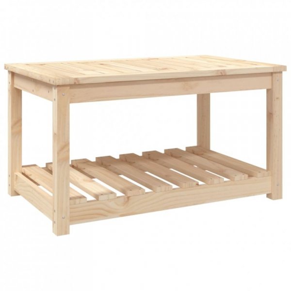 Stolik ogrodowy, 82,5x50,5x45 cm, lite drewno sosnowe
