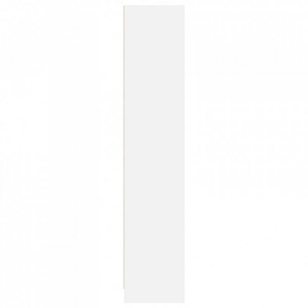 Regał, biały, 57x28,5x141 cm, materiał drewnopochodny