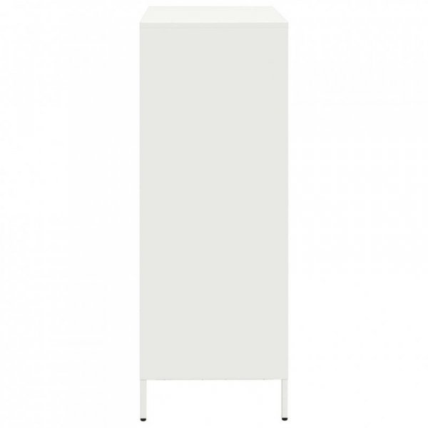Szafka, biała, 39x35x103,5 cm, stal