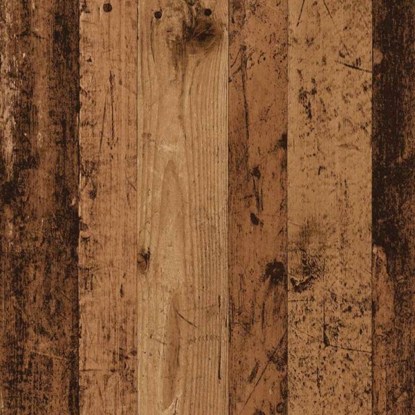 Półka ścienna, stare drewno, 159x18x66 cm