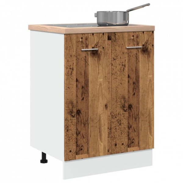 Szafka, stare drewno, 60x46x81,5 cm, materiał drewnopochodny