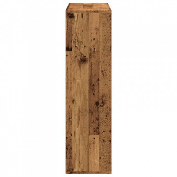 Regał przegroda, stare drewno, 102x29x103,5 cm