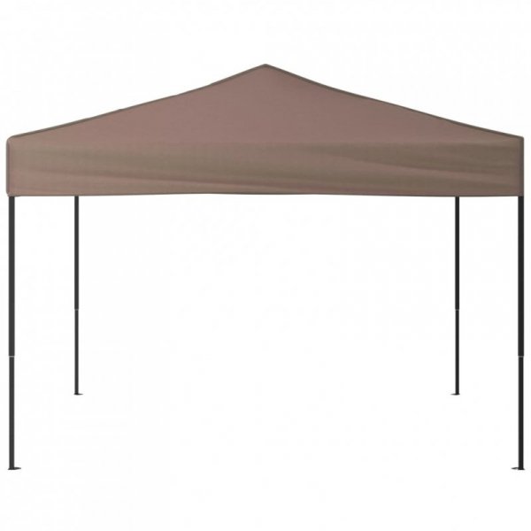Składany namiot imprezowy, taupe, 3x3 m