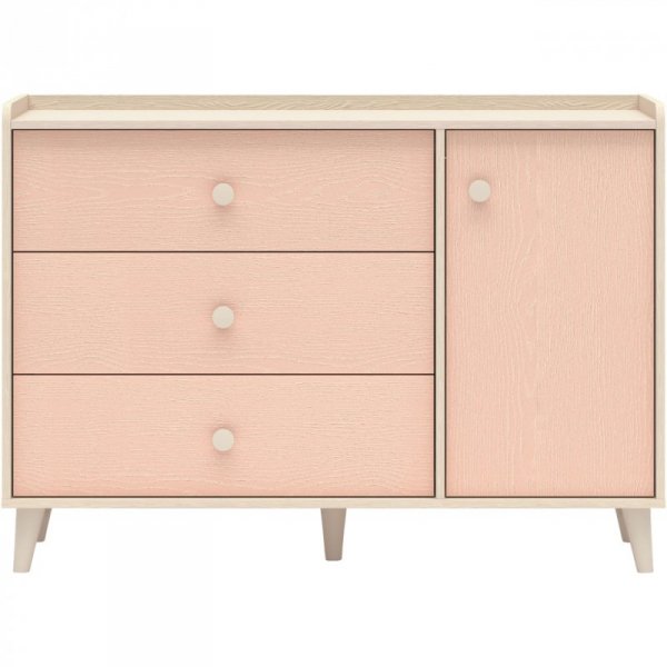 Komoda EVE 05 piasek pustyni / millenial pink