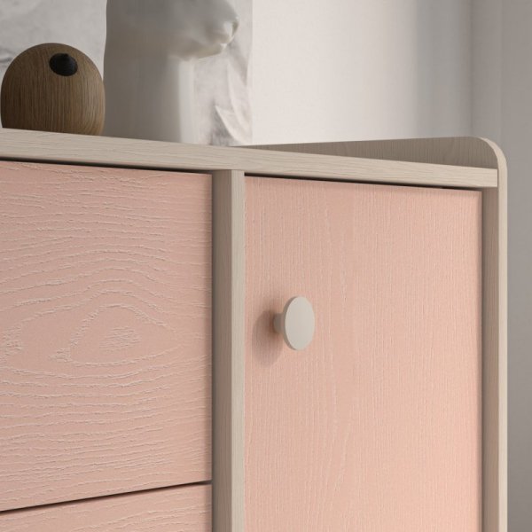 Komoda EVE 05 piasek pustyni / millenial pink