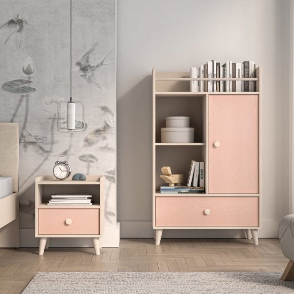 Szafka nocna EVE 10 piasek pustyni / millenial pink