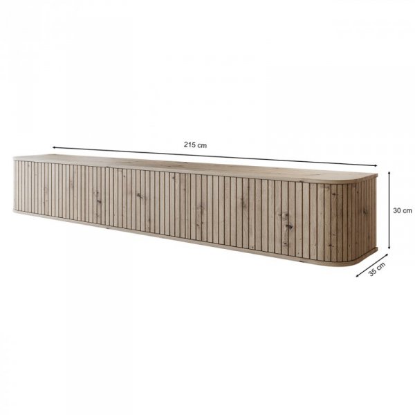 Komoda RTV ZYLIO 215 Dąb Artisan
