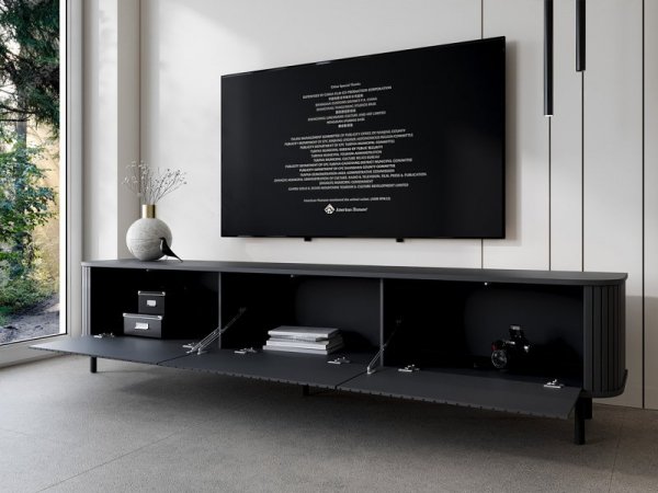 Komoda RTV ZYLIO 215N Czarny