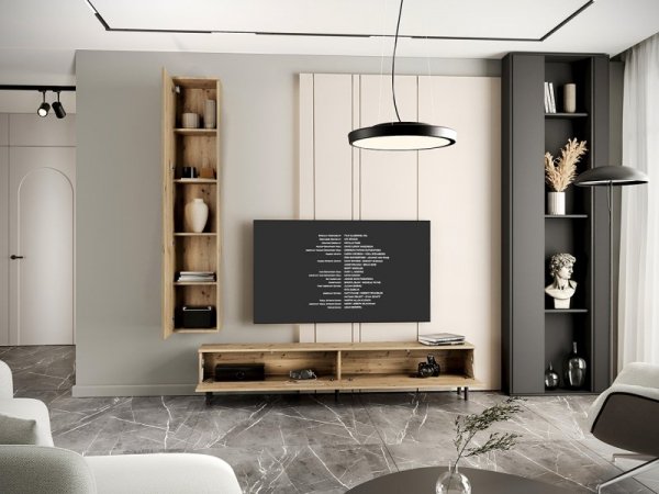Meblościanka FIGO 5 dąb artisan