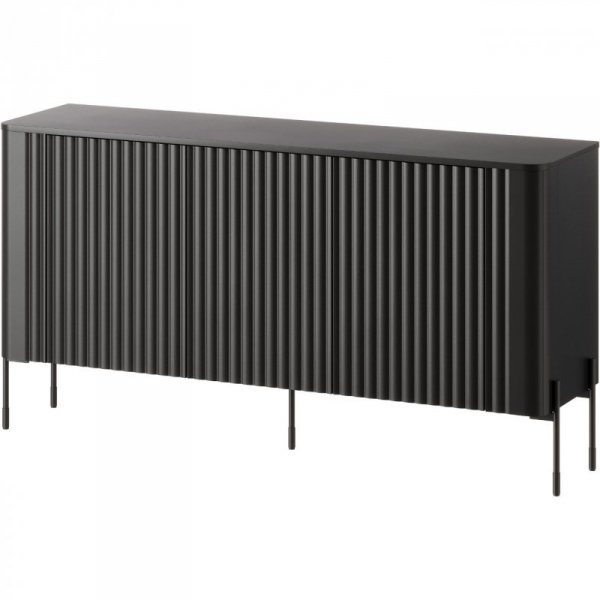 Komoda VENICE 150 3D czarny
