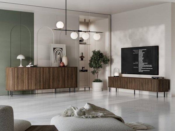 Meble do salonu AZELIO 1 dąb barock