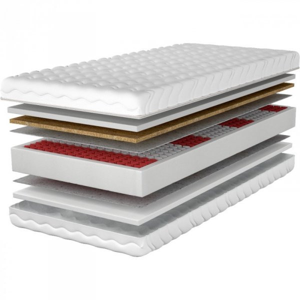 Materac 80x200 TORA multipocket kokos
