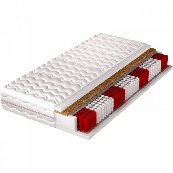 Materac 120x200 TORA multipocket kokos