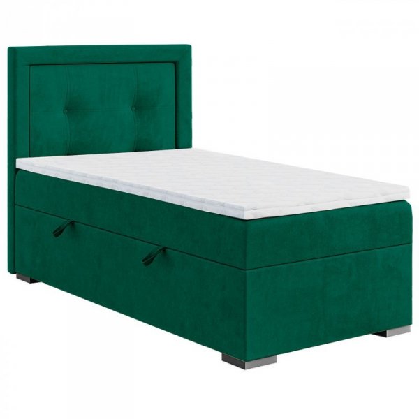 Łóżko kontynentalne VERI 80x200 prawy magic velvet 2225