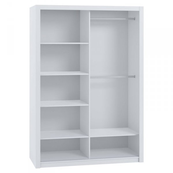 Szafa przesuwna VISTA 180 dąb artisan / biały