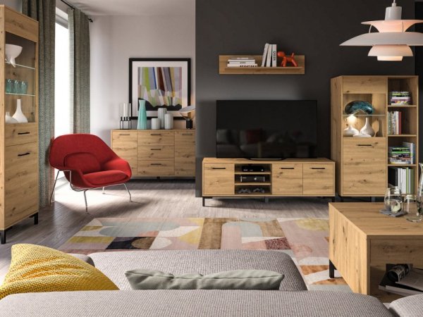 Witryna MEVIA 18 dąb artisan