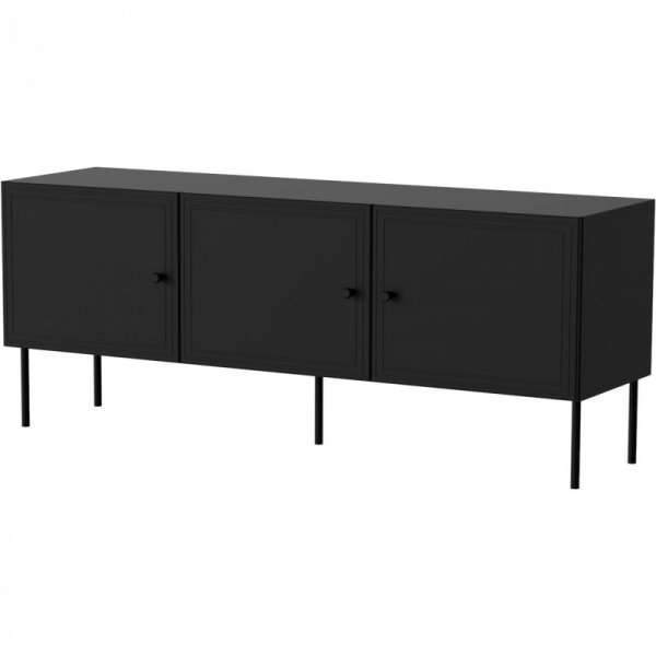 Komoda RTV LAZZO BIS 150 czarny mat