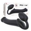 Dildo mocowane w pochwie Bendable Czarny L marki Strap-On-Me