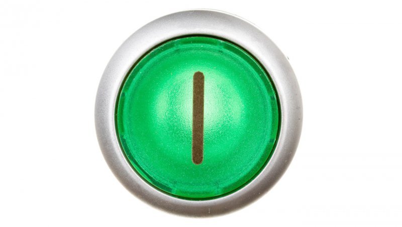 Napęd przycisku zielony /I/ z podświetleniem bez samopowrotu M22-DRL-G-X1 216959 eaton 4015082169596