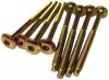 WKRĘT MEBLOWY OCYNKOWANY ŁEB PŁASKI 6*25MM (1 KG)