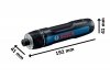 WKRĘTAK AKUMULATOROWY 3.6V BOSCH GO 3.0 USB-C (1 SZT)