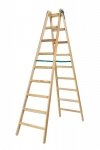 DRABINA DREWNIANA BRAKET PREMIUM 2X9 SZCZEBLI 270CM (1 SZT)