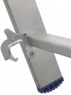 DRABINA ALUMINIOWA 2-ELEMENTOWA 421CM 9+9 SZCZEBLI (1 SZT)