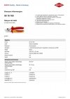 NOŻYCE DO KABLI IZOLOWANE 1000V 165MM (1 SZT)
