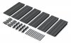 RABATA OGRODOWA BASE WOODY IBWR 1492X756X250MM - ANTRACYT (1 SZT)